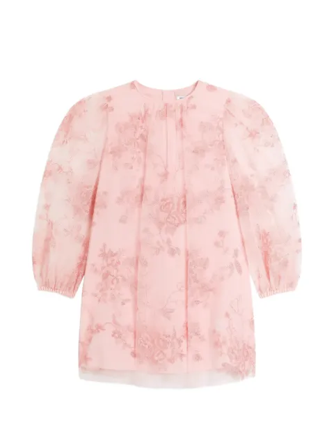 Dolce & Gabbana Kids tulle dress with lamé threads