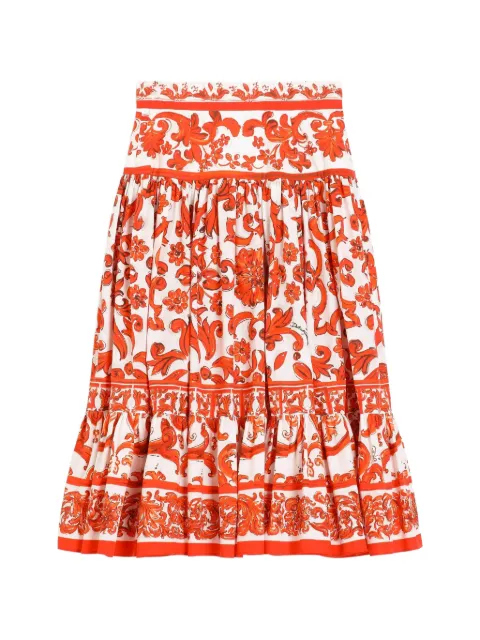 Dolce & Gabbana Kids Rok met print