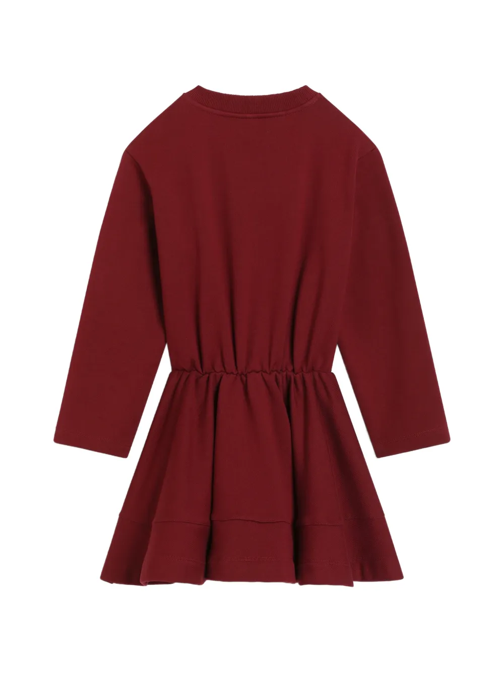 Dolce & Gabbana Kids Fleece jurk Rood
