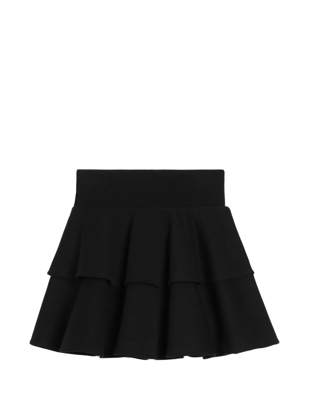 Dolce & Gabbana Kids fleece skirt - Nero