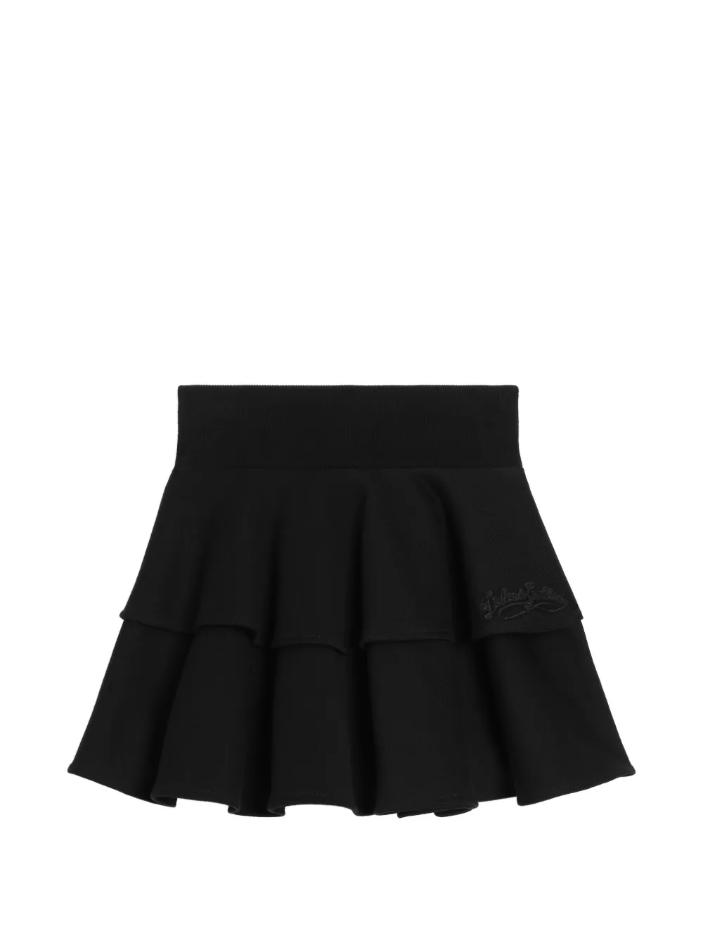 Dolce & Gabbana Kids Fleece rok Zwart