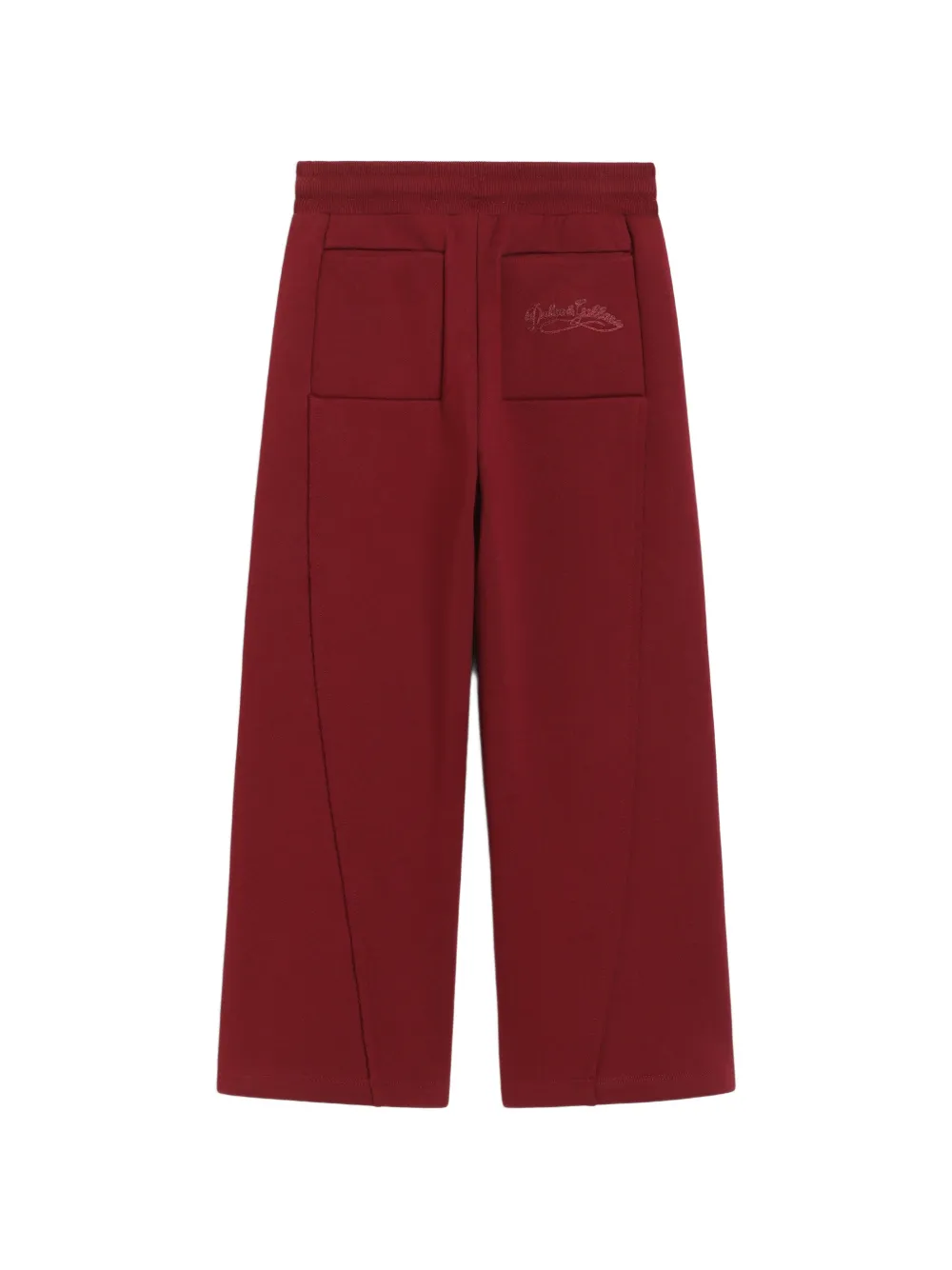 Dolce & Gabbana Kids Fleece broek Rood
