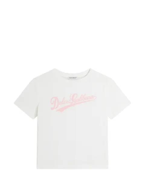 Dolce & Gabbana Kids jersey T-shirt with logo