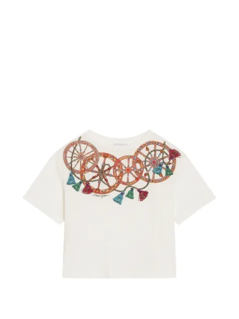 Dolce & Gabbana Kids jersey T-shirt with applications