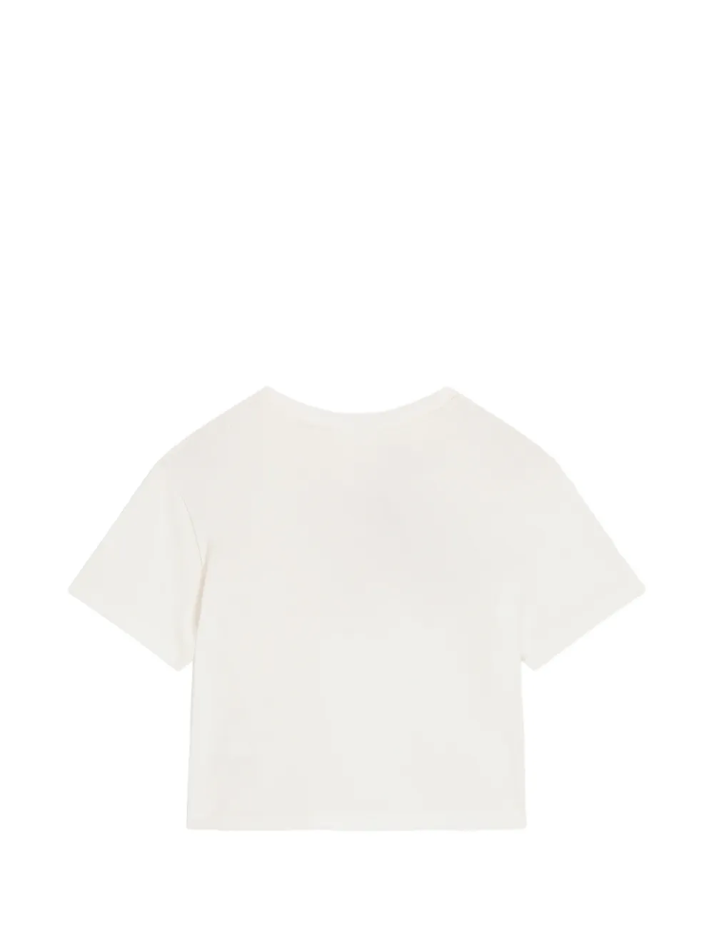 Dolce & Gabbana Kids Jersey T-shirt met applicaties Wit