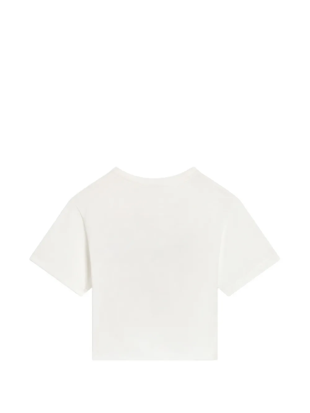 Dolce & Gabbana Kids Katoenen T-shirt Beige