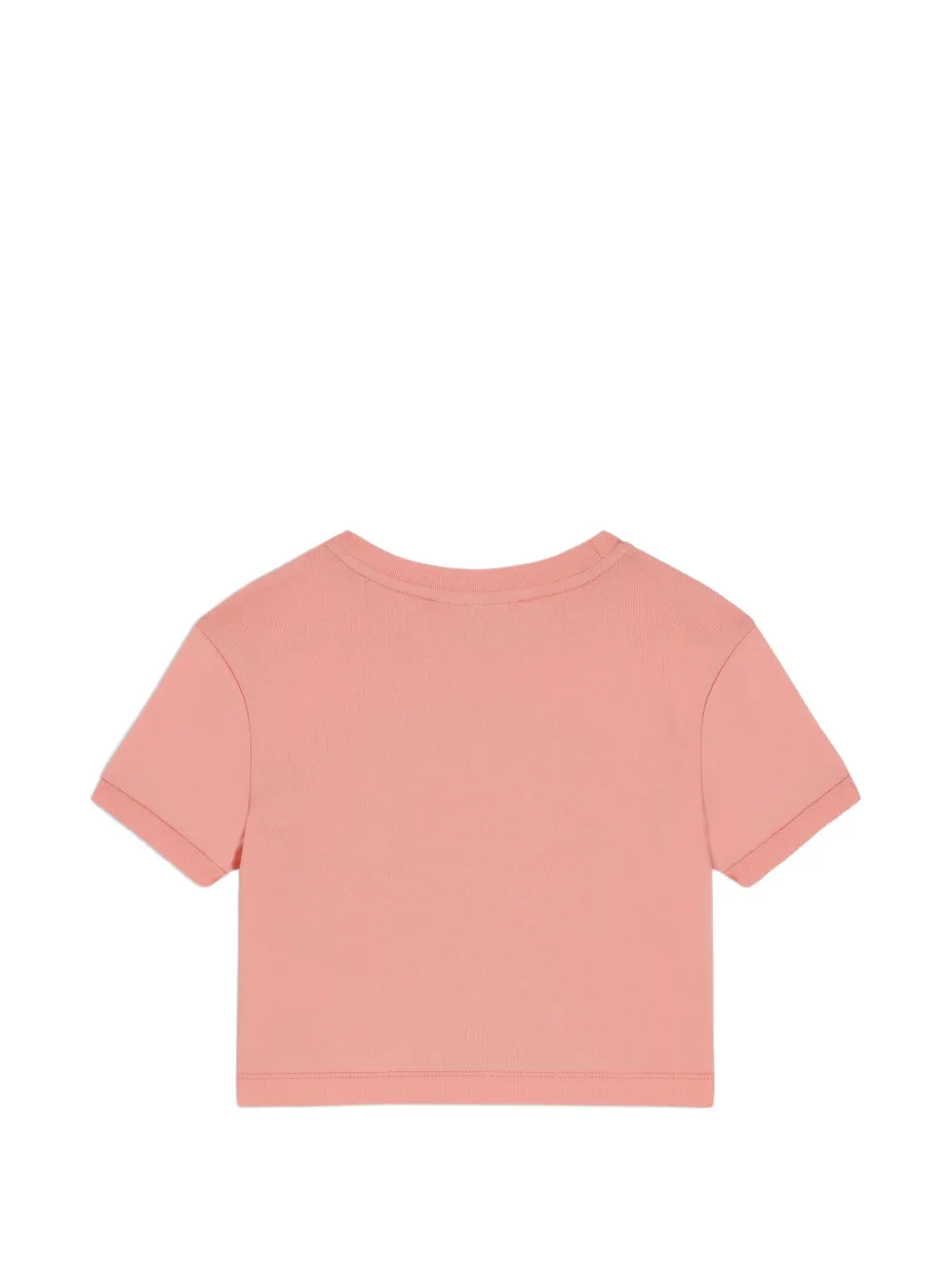 Dolce & Gabbana Kids Jersey T-shirt met print Roze