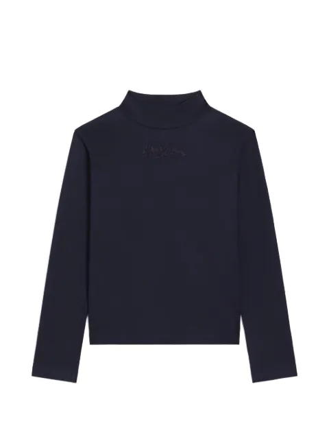 Dolce & Gabbana Kids interlock turtleneck with embroidery