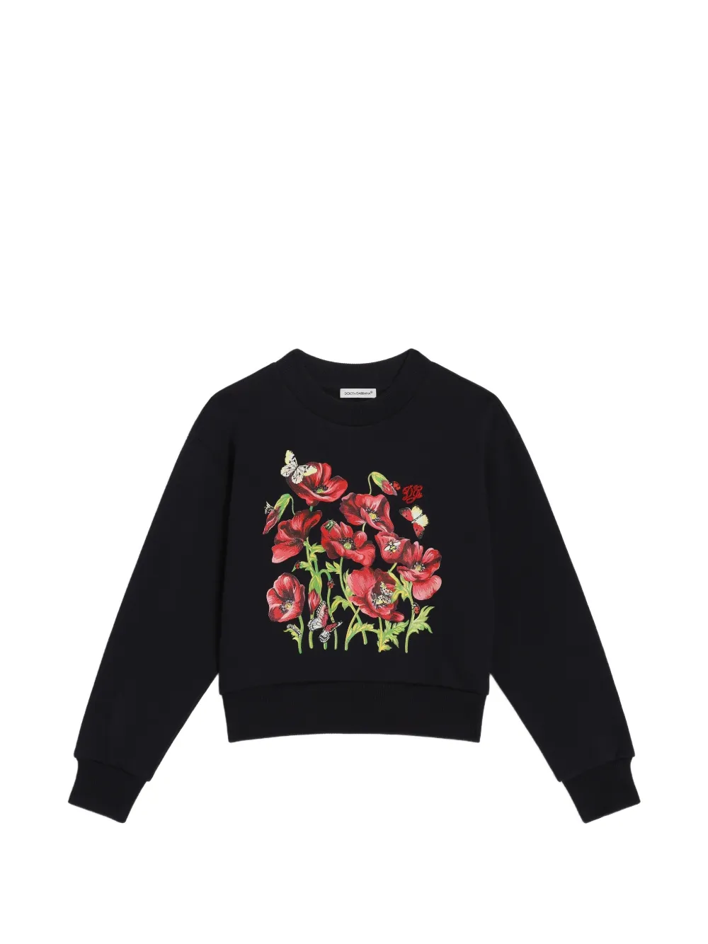 Dolce & Gabbana Kids Klassisches Sweatshirt - Blau