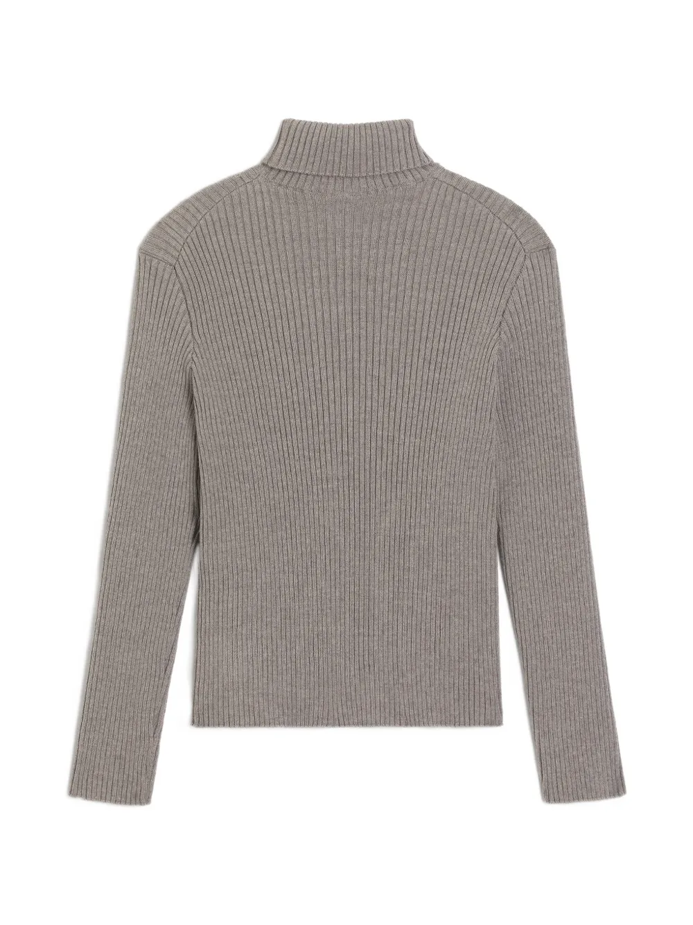 Dolce & Gabbana Kids Ribgebreide coltrui Grijs