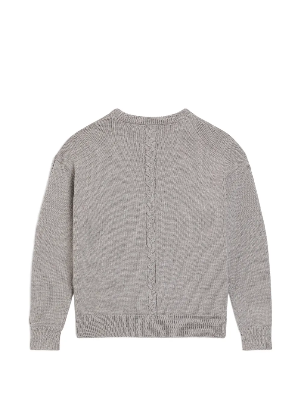 Dolce & Gabbana Kids Wollen vest Grijs