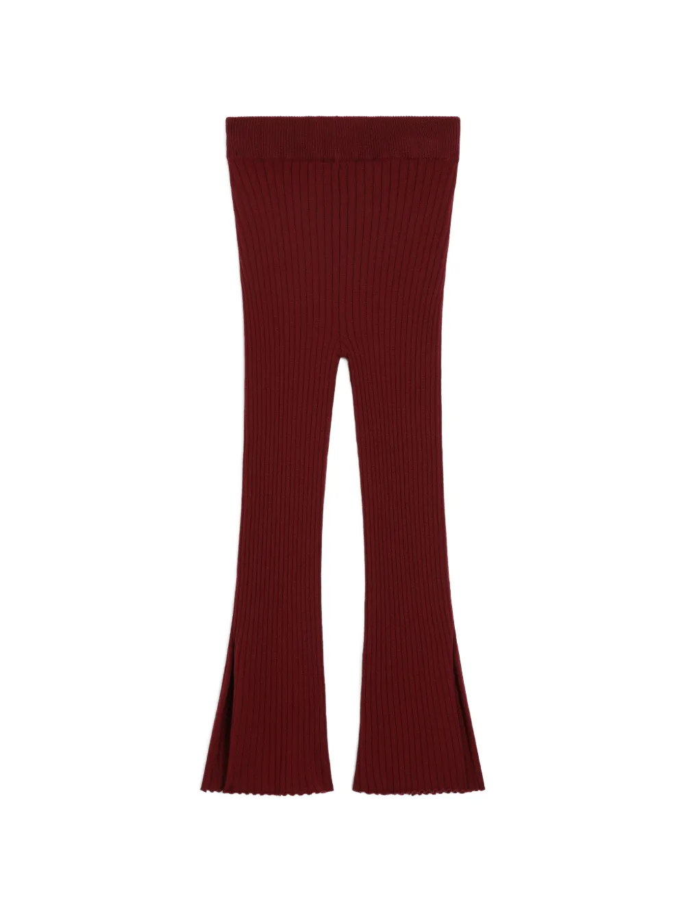Dolce & Gabbana Kids rib knit trousers - Rosso