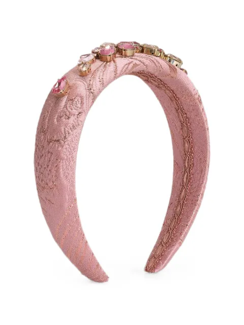 Dolce & Gabbana Kids lamé brocade headband