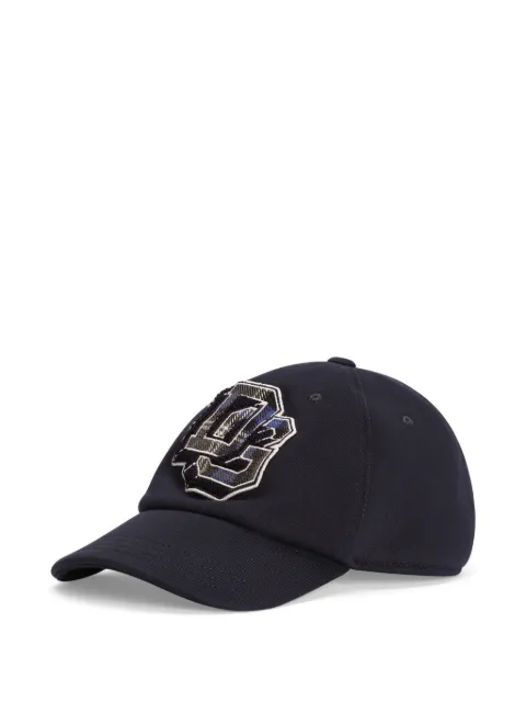Dolce & Gabbana Kids fleece baseball hat with logo