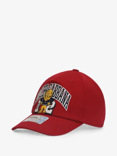 Dolce & Gabbana Kids drill baseballkasket med logo