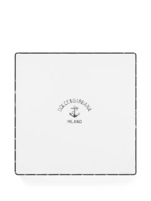 Dolce & Gabbana Kids Decke mit Marina Print