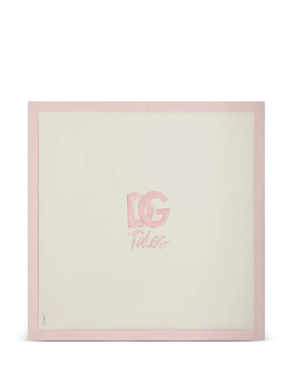 Dolce & Gabbana Kids Interlock deken Beige
