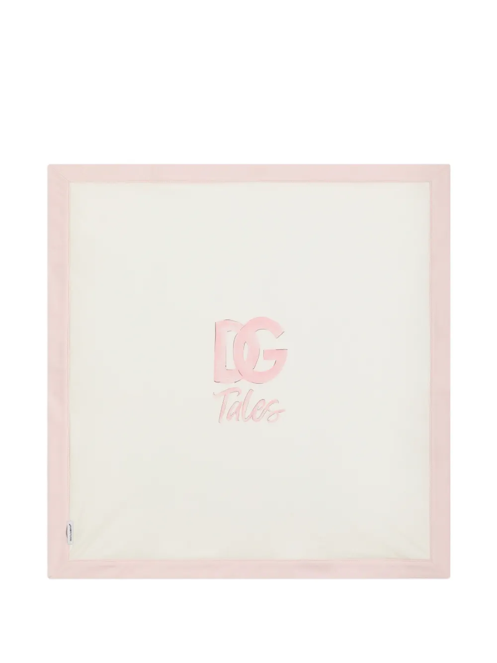 Dolce & Gabbana Kids Interlock deken Beige