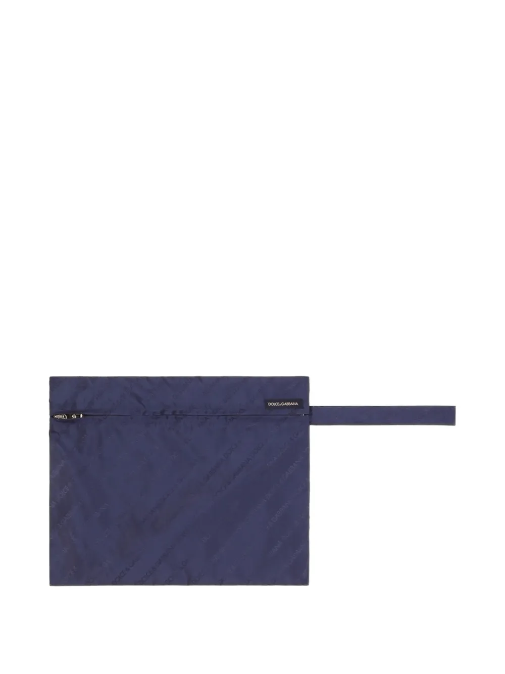 Dolce & Gabbana Zwembroek met jacquard en logo Blauw