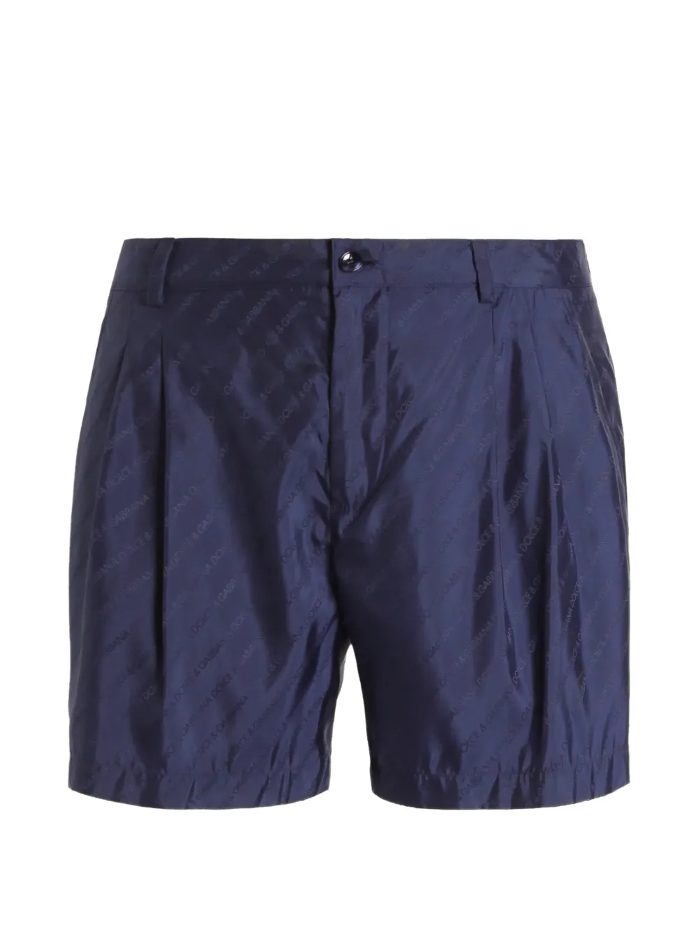 Dolce & Gabbana Boxer con logo jacquard - Blu