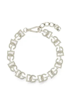 Dolce & Gabbana DGロゴ ネックレス | シルバートーン | FARFETCH JP