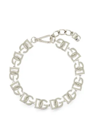 Dolce & Gabbana DGロゴ ネックレス | シルバートーン | FARFETCH JP