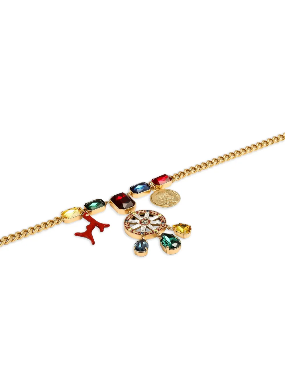  Dolce & Gabbana Collar Carreto Wheel - Dorado 