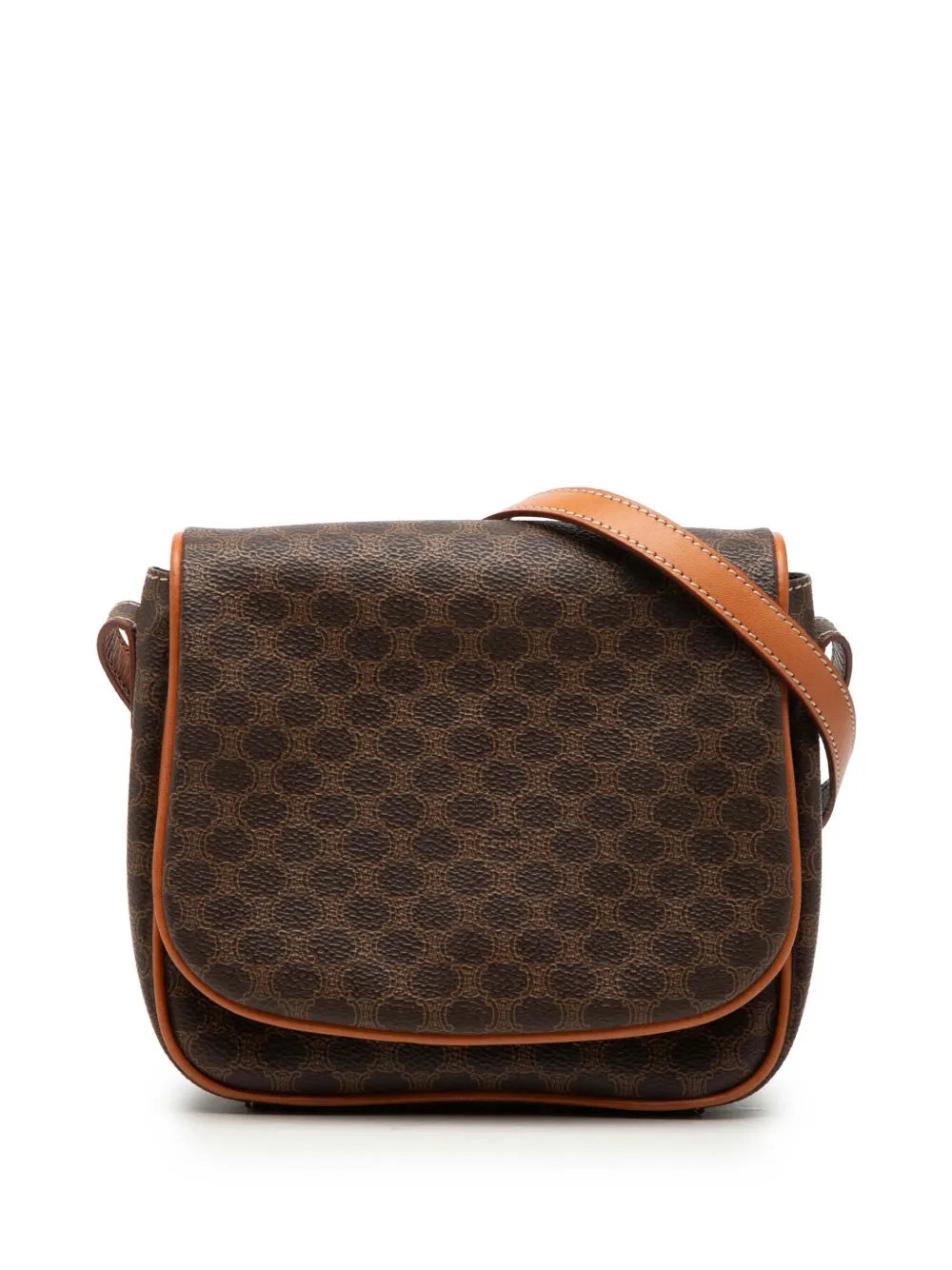 Celine Pre-Owned 1999 Macadam Coated Canvas Umhängetasche - Braun