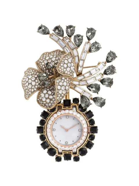 Dolce & Gabbana Brosche mit Strass