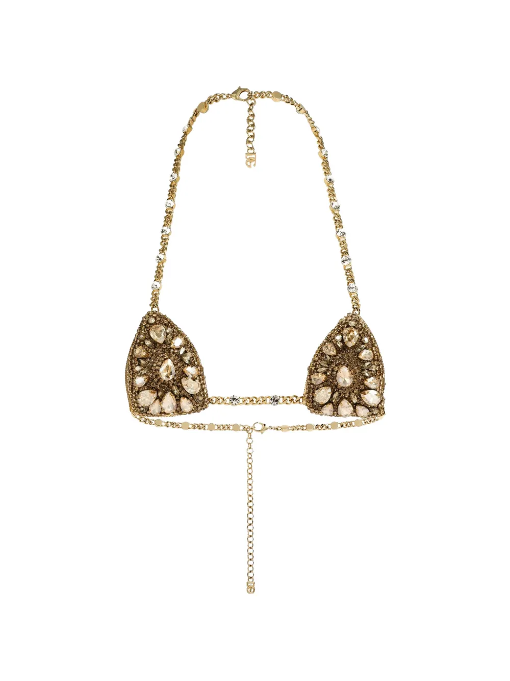 Dolce & Gabbana Reggiseno con ricamo - Oro