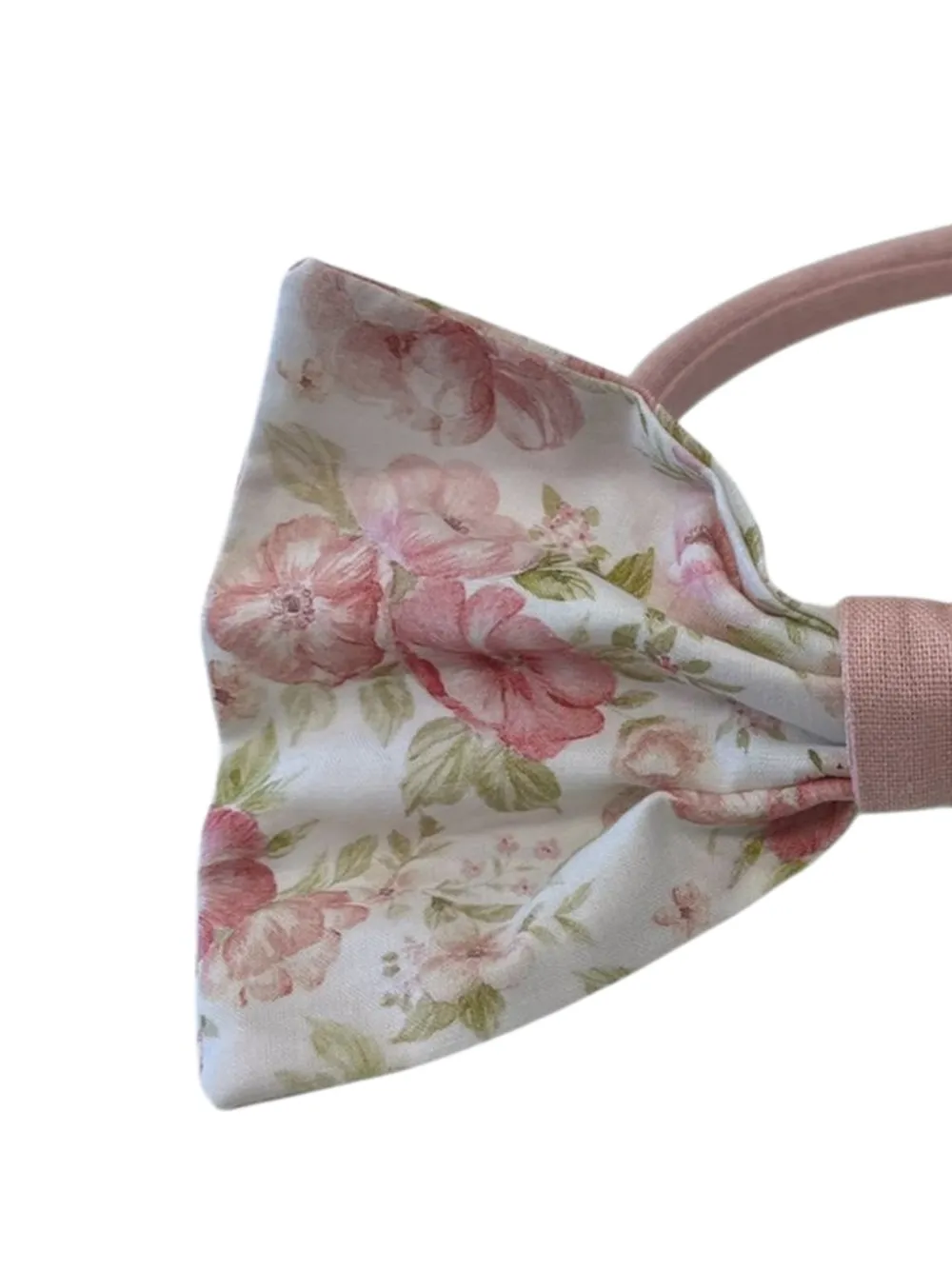 La Stupenderia Haarband met bloemenprint Roze
