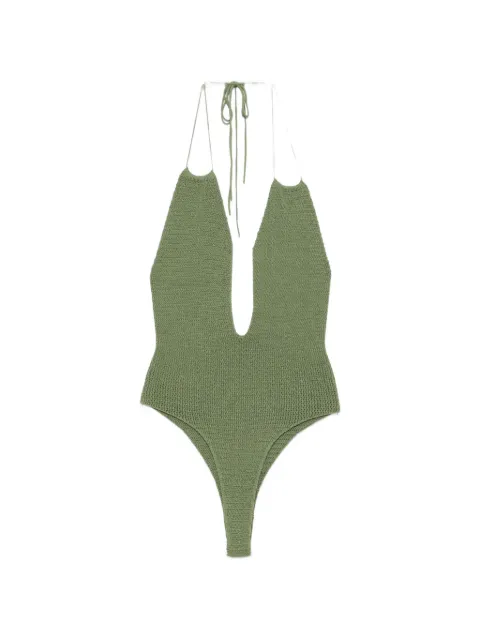 ELOU Riviera crochet-knit swimsuit