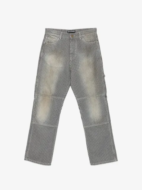 CULTURA striped jeans