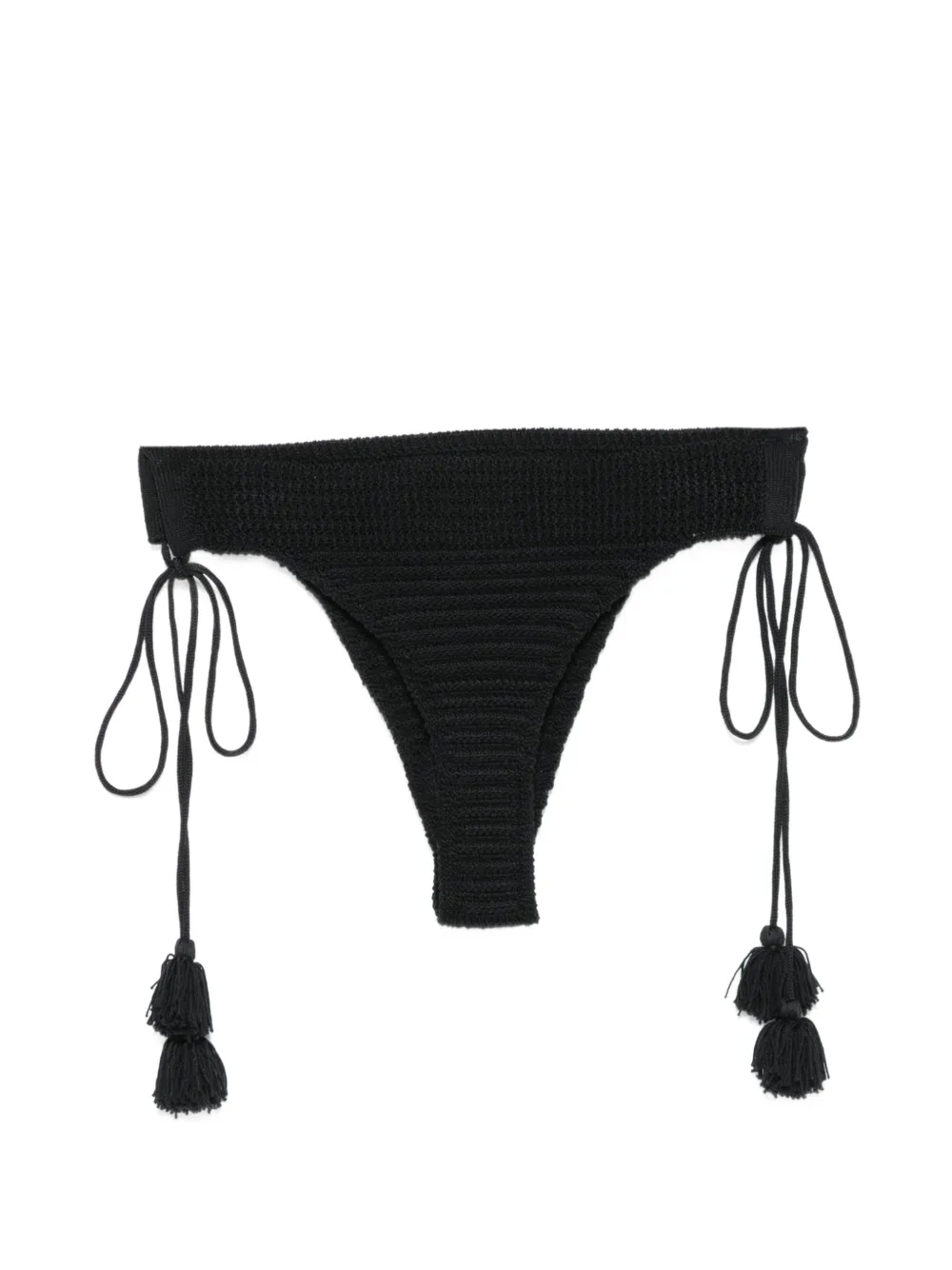 ELOU Azure crochet bikini bottoms - Nero