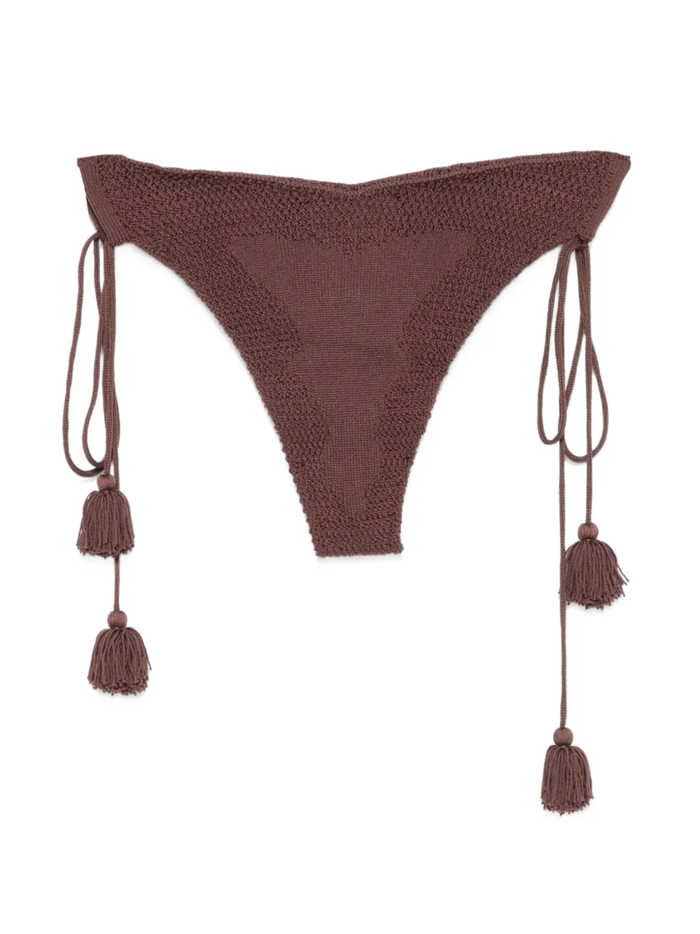  Elou Bragas De Bikini Alba De Ganchillo - Marrón 