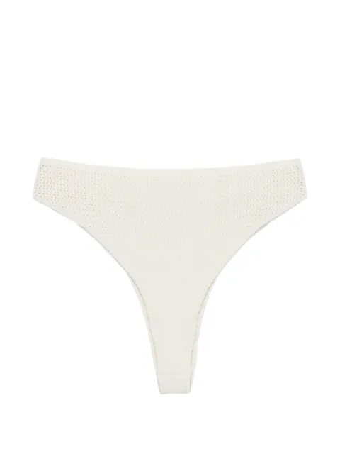 ELOU Ora crochet-knit bikini bottoms