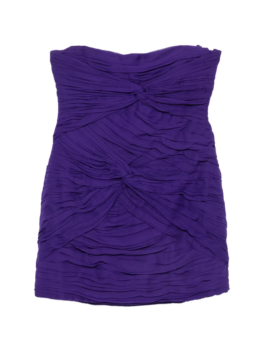 Blumarine ruched strapless mini dress - Viola