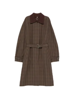 ZIMMERMANN Illuminate Belted Trench Coat | Brown | FARFETCH SG