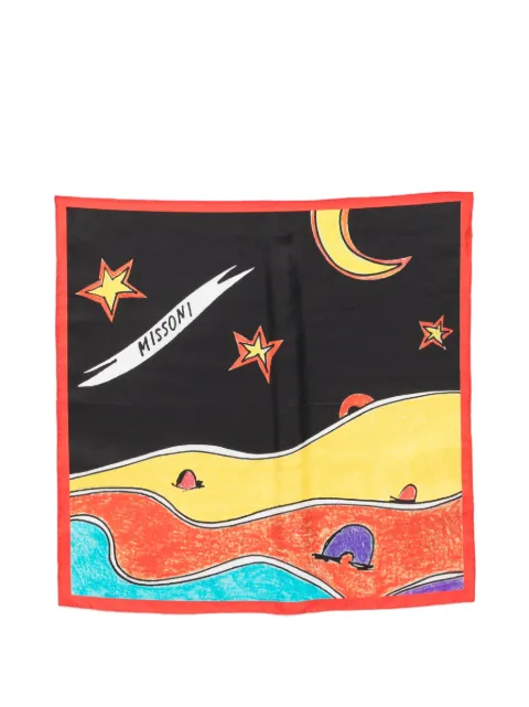 Missoni graphic-print scarf