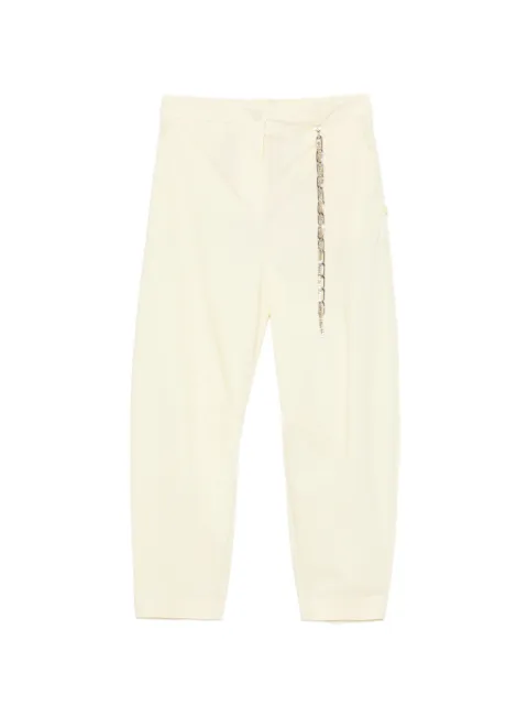 Circus Hotel chain-embellished trousers