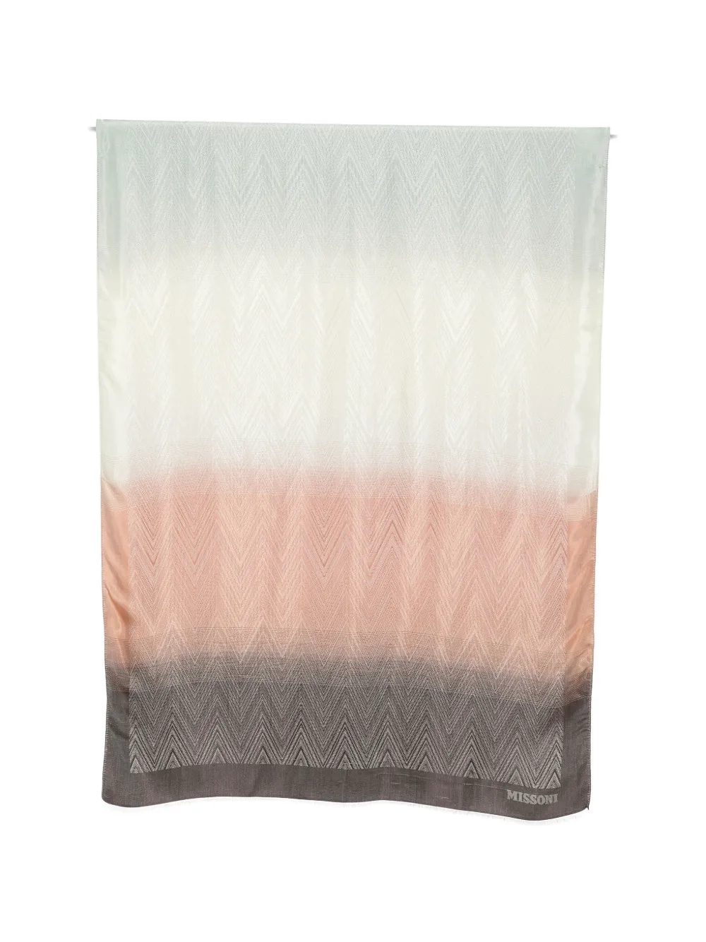 Missoni Zigzag Scarf In Purple