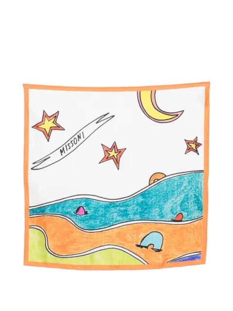 Missoni graphic-print scarf