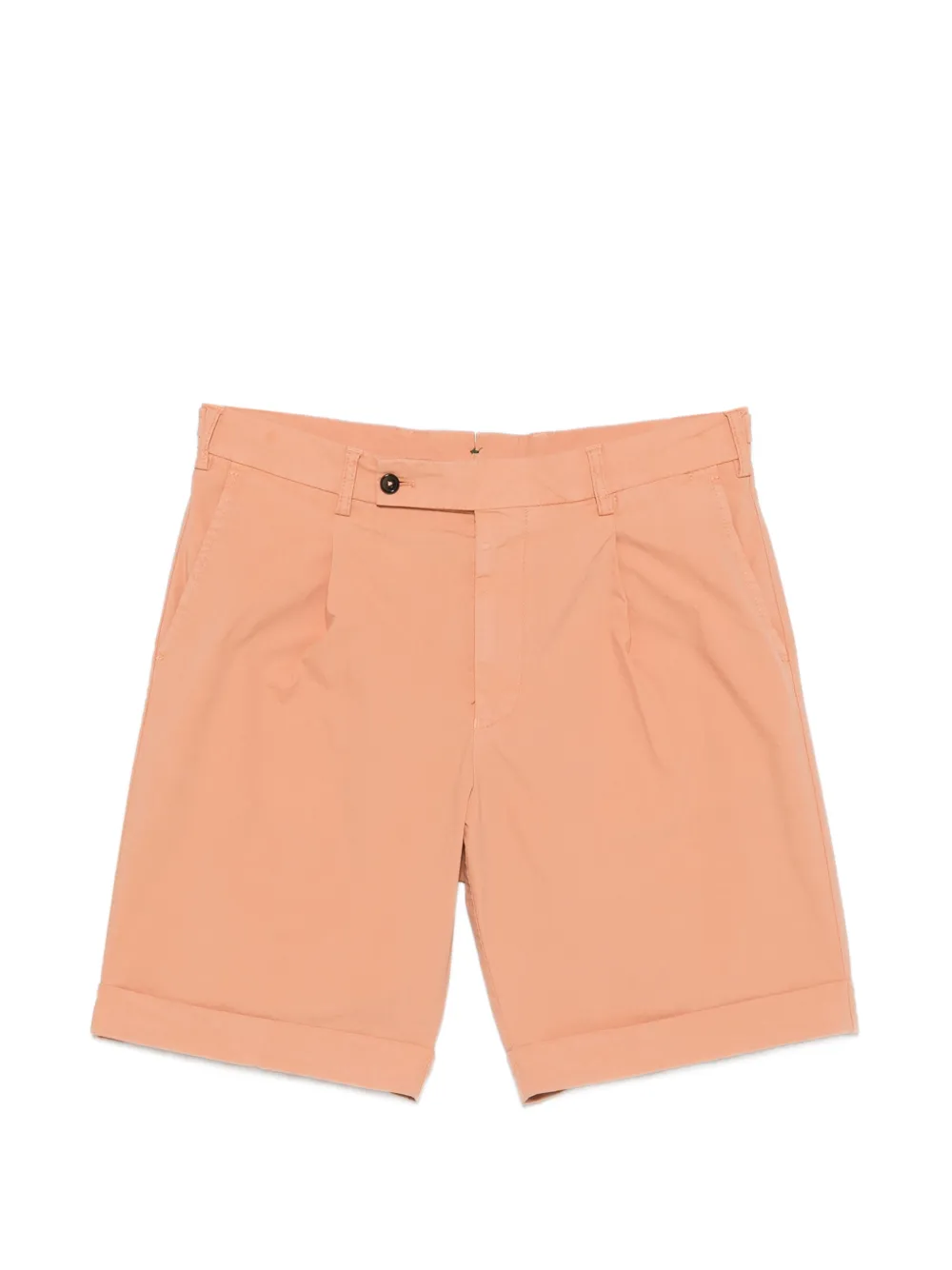 Berwich pocket pleated shorts - Arancione