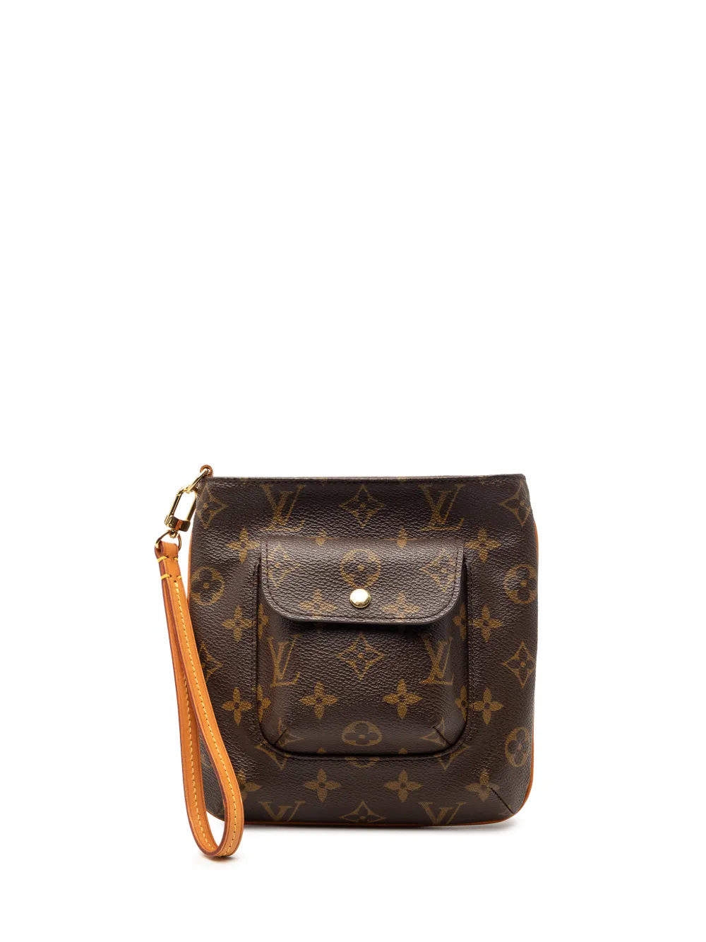Louis Vuitton Pre-Owned 2002 Monogram Partition clutch bag - Marrone
