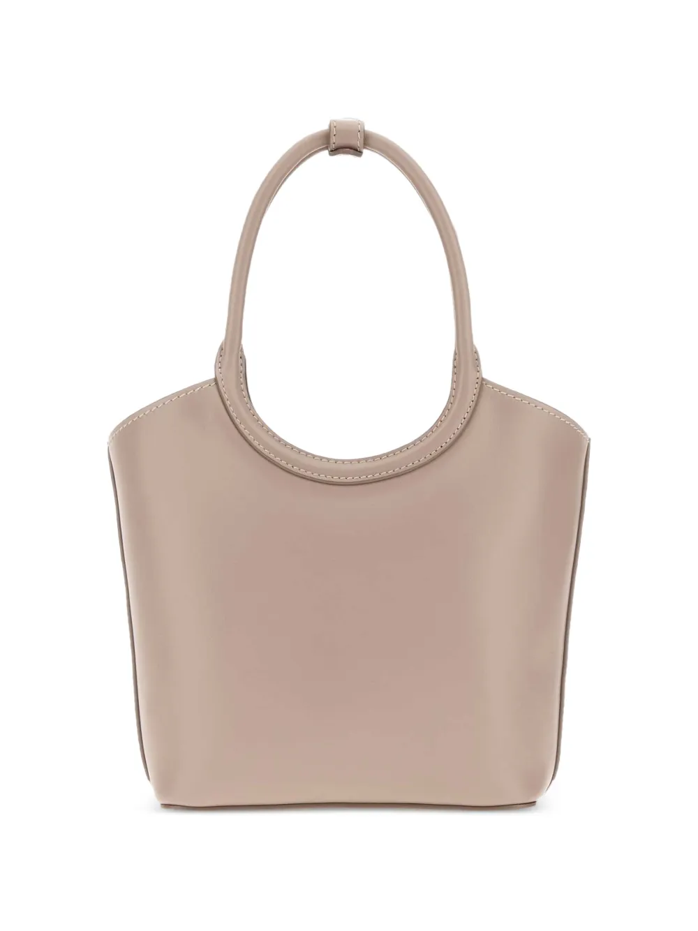 Miu Ivy leren handtas Beige