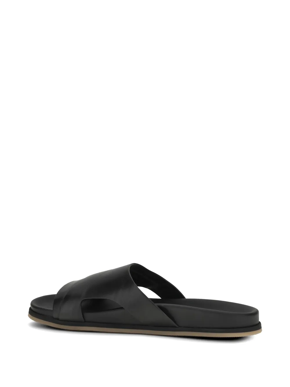 Santoni crossover-strap sandals Zwart
