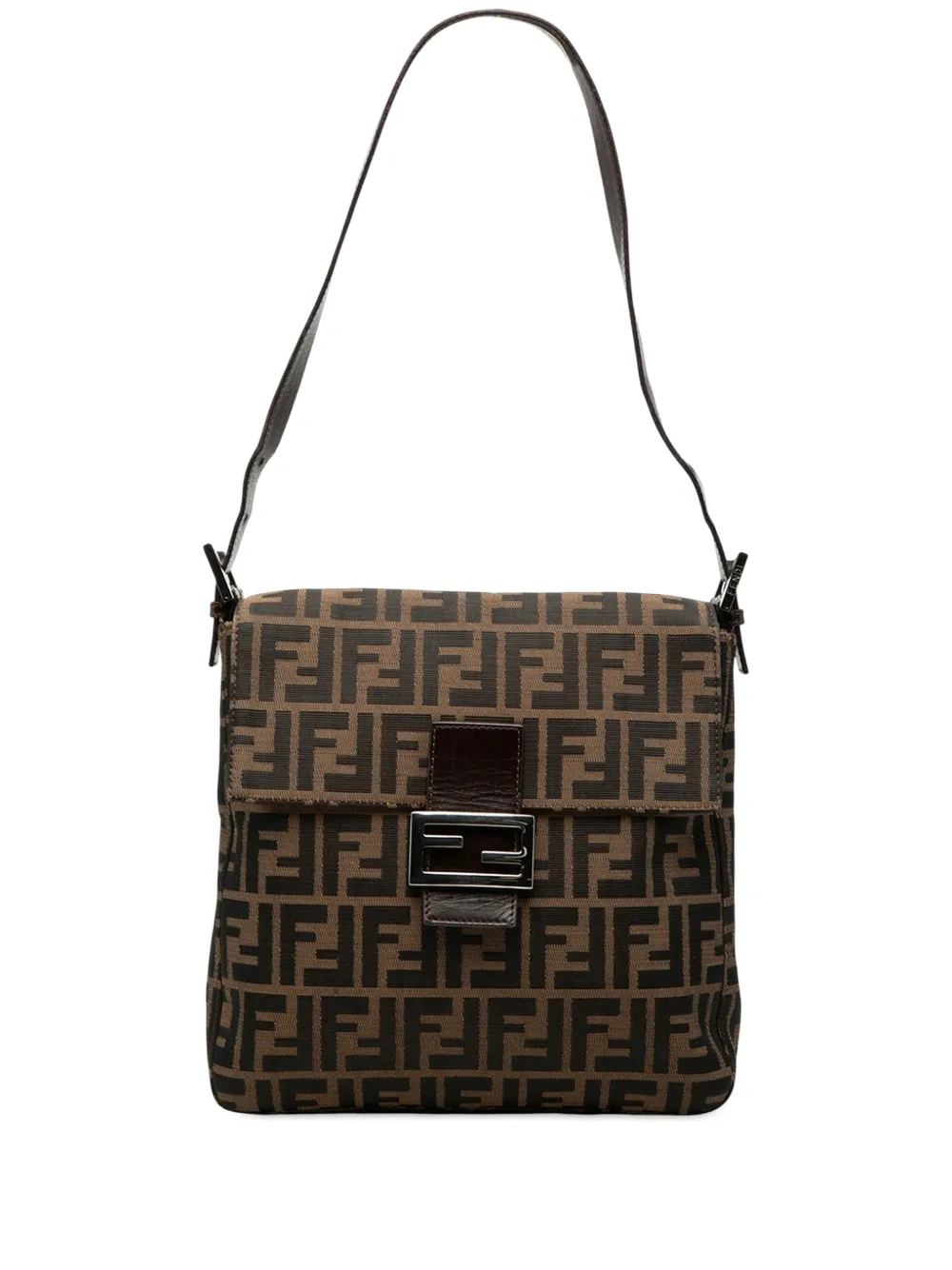 Fendi Pre-Owned 20th Century Zucca Canvas shoulder bag - Marrone