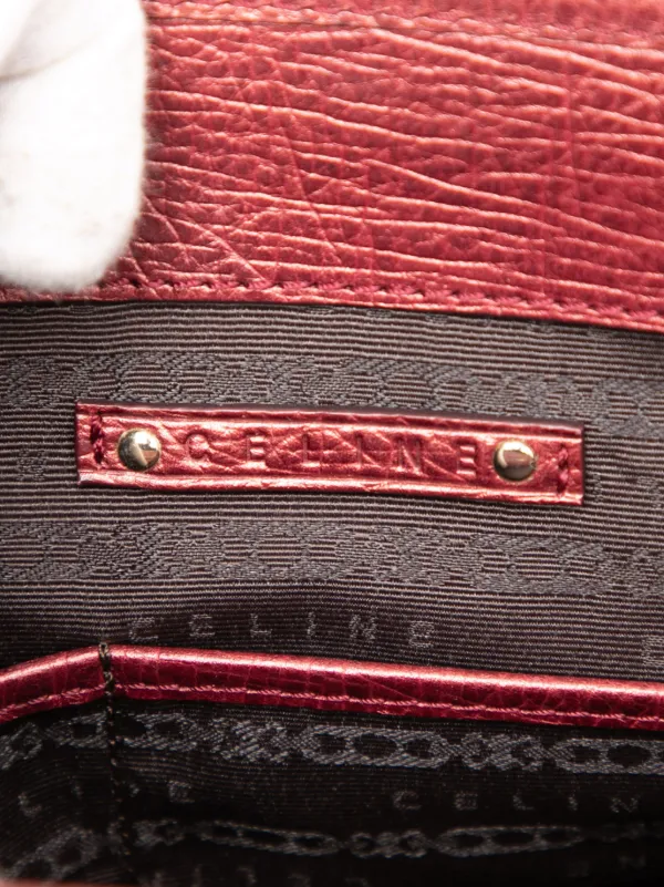 Celine Pre-Owned 20th Century マカダム キャンバス ブギー
