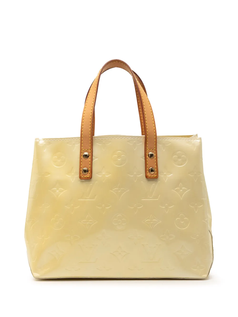 Louis Vuitton Pre-Owned 2005 Monogram Vernis Reade PM handbag - Giallo