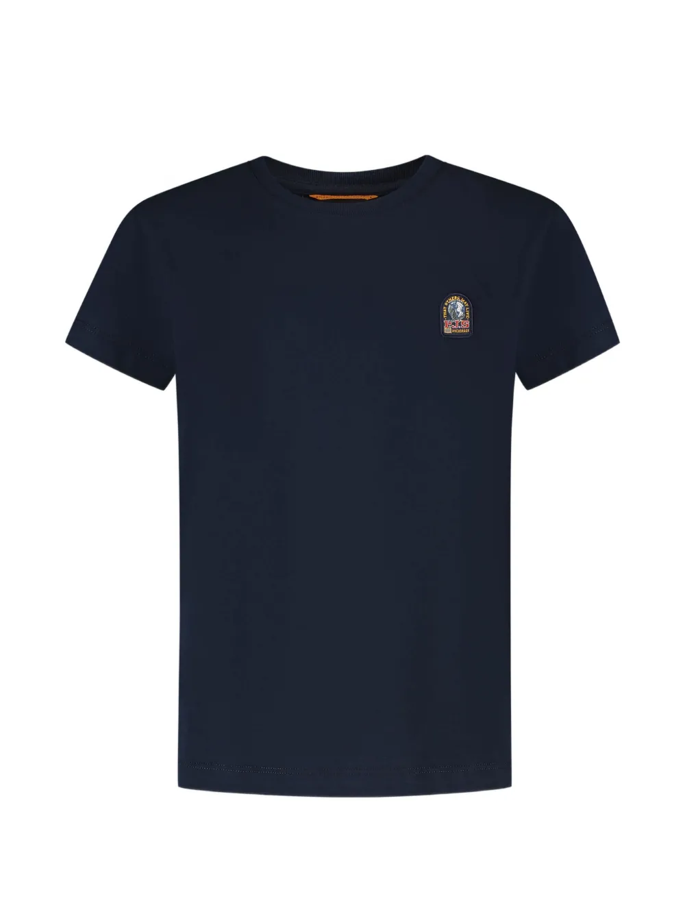 Parajumpers Kids logo-patch T-shirt - Blu
